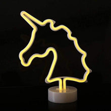 Load image into Gallery viewer, Unicorn LED Neon Night Light